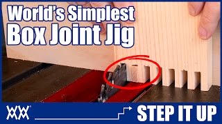 woodworking box joint jig