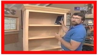 woodworking plans bookcase cabinet