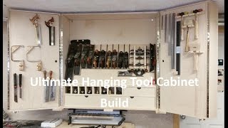 woodworking plans hanging tool cabinet