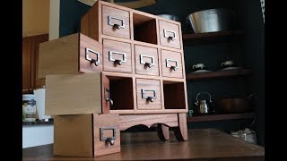 apothecary cabinet reminiscent