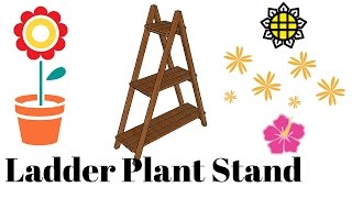 build a frame plant stand