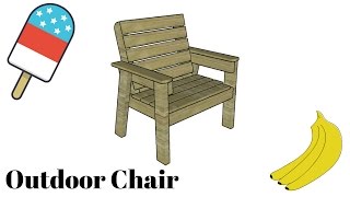 free patio chair plans