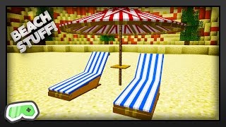 how to make a beach chair in minecraft