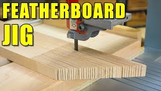 how to make a featherboard video